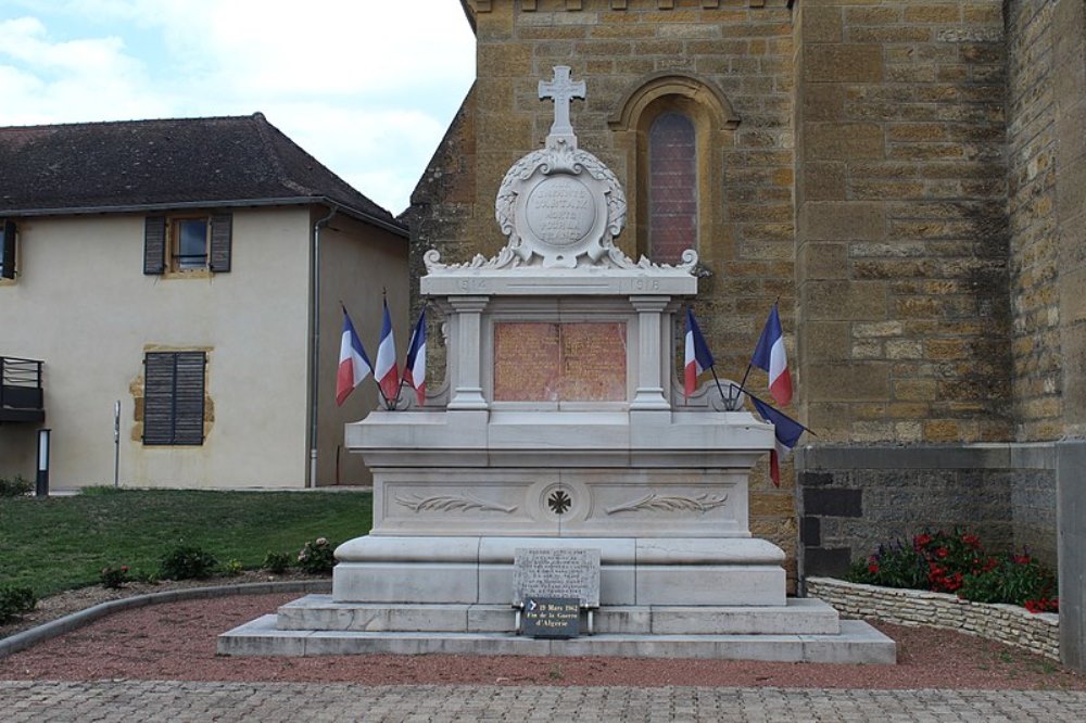 Oorlogsmonument Artaix