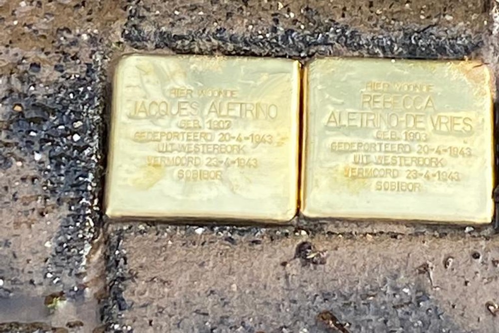 Stolpersteine Duinoordstraat 28 #1