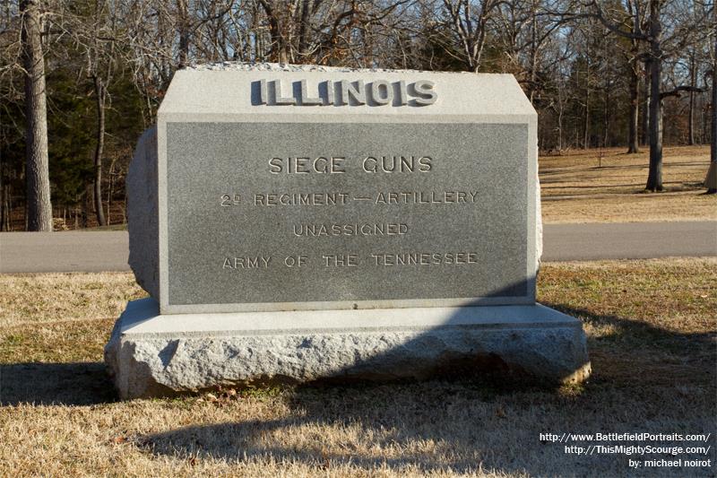 Monument 1st Illinois Light Artillery - Battery B and H