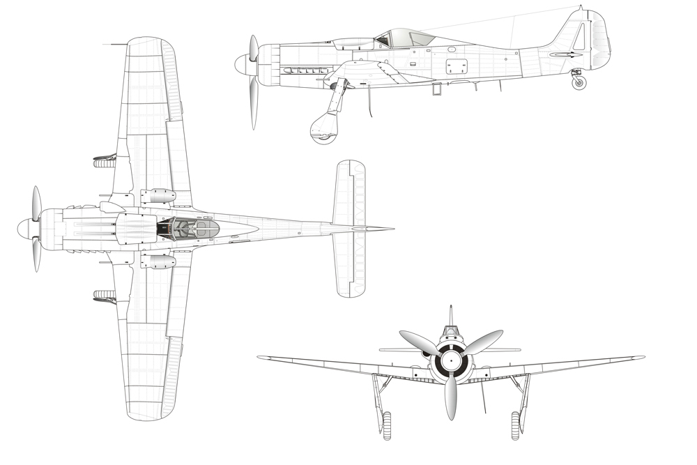 Crashlocatie Focke-Wulf Fw 190D-9 600380 #1