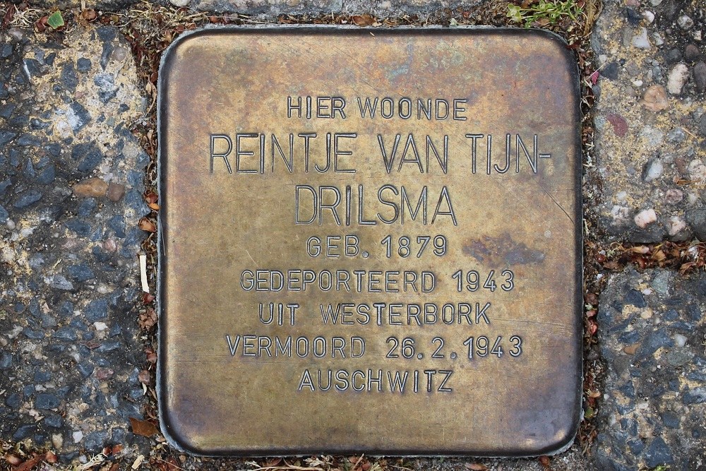 Stolperstein Van Leeuwenhoekstraat 176 #1