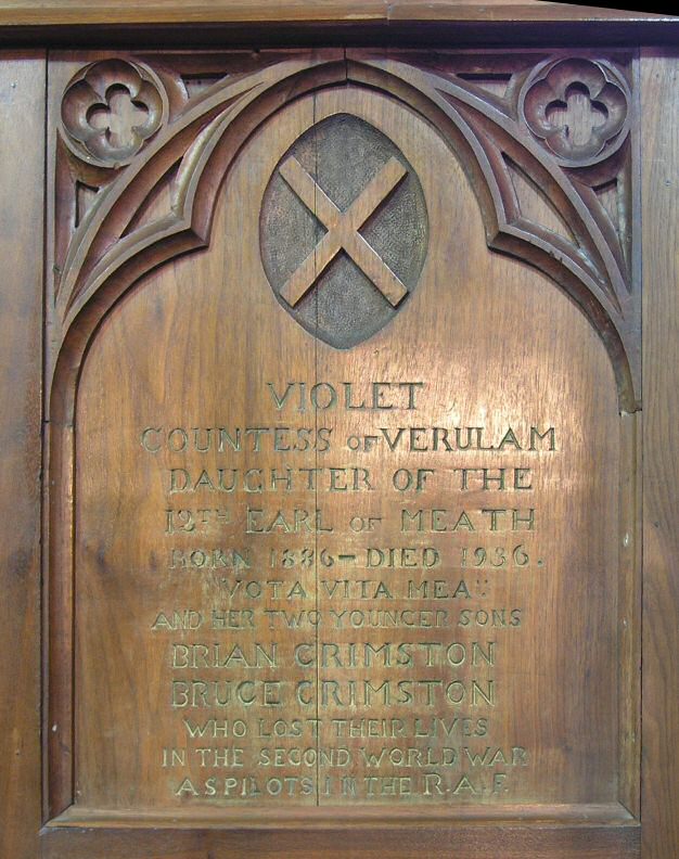 Oorlogsmonument Christ Church Bray #3