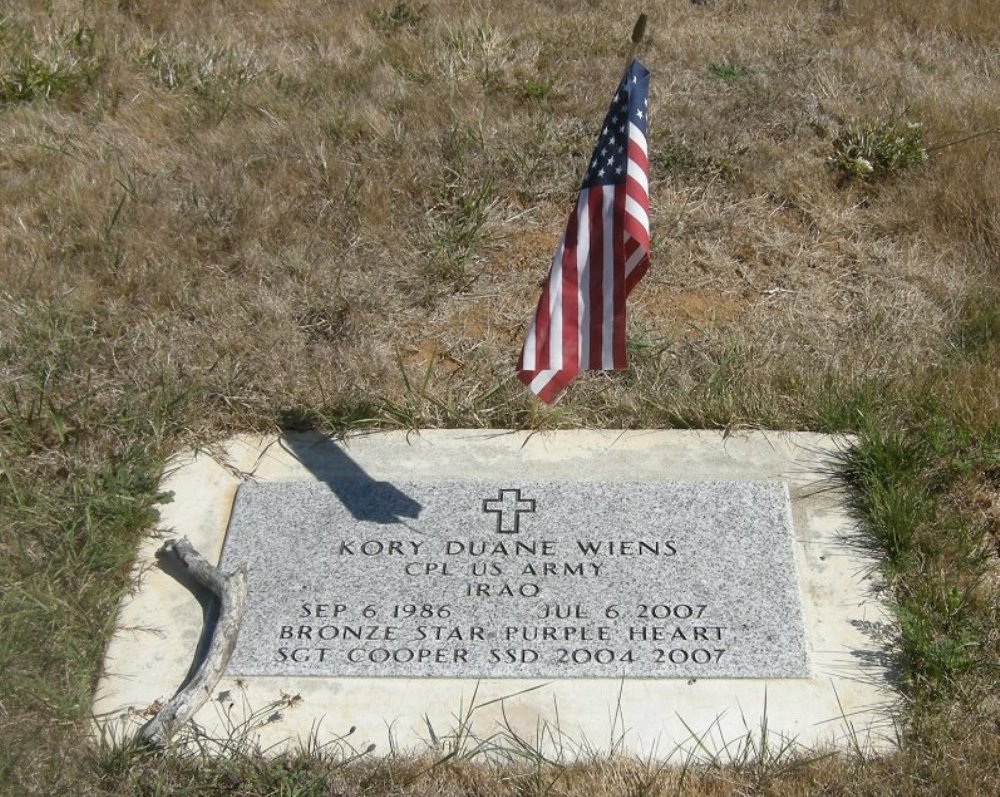 American War Grave Salt Creek Cemetery