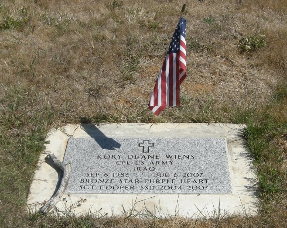 Amerikaans Oorlogsgraf Salt Creek Cemetery #1