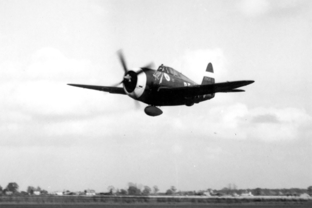 Crashlocatie P-47D Thunderbolt 42-7924 'QP-F' #1