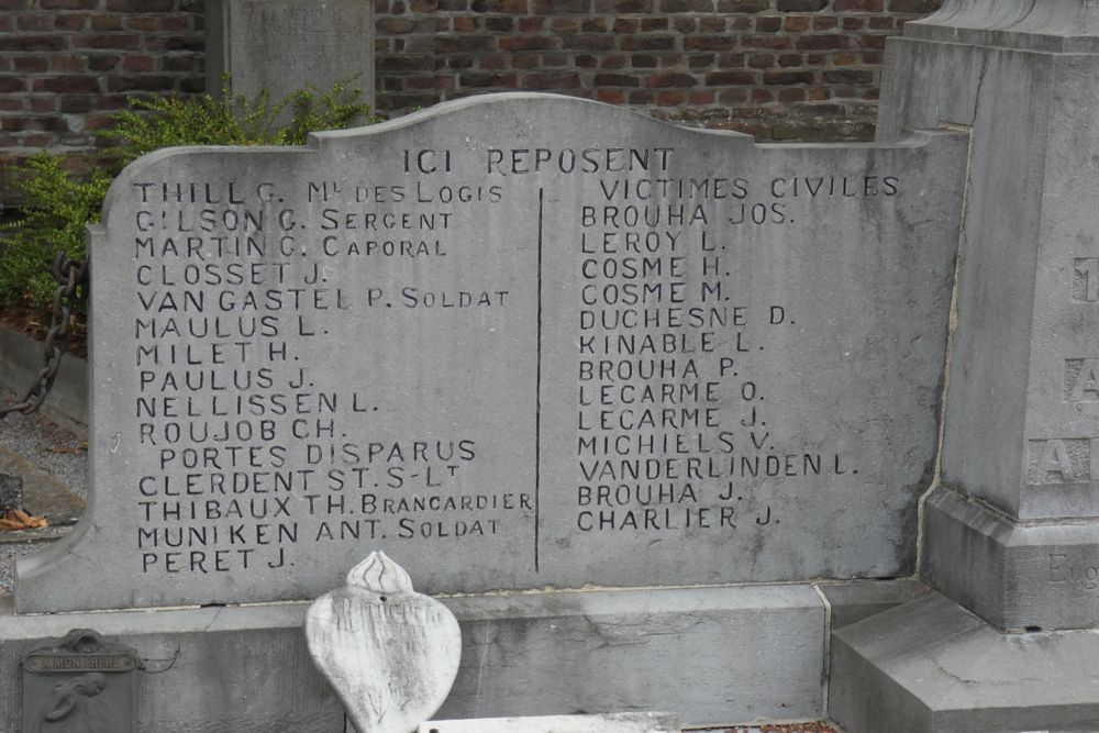 Belgische Oorlogsgraven Visé Begraafplaats Lorette #3