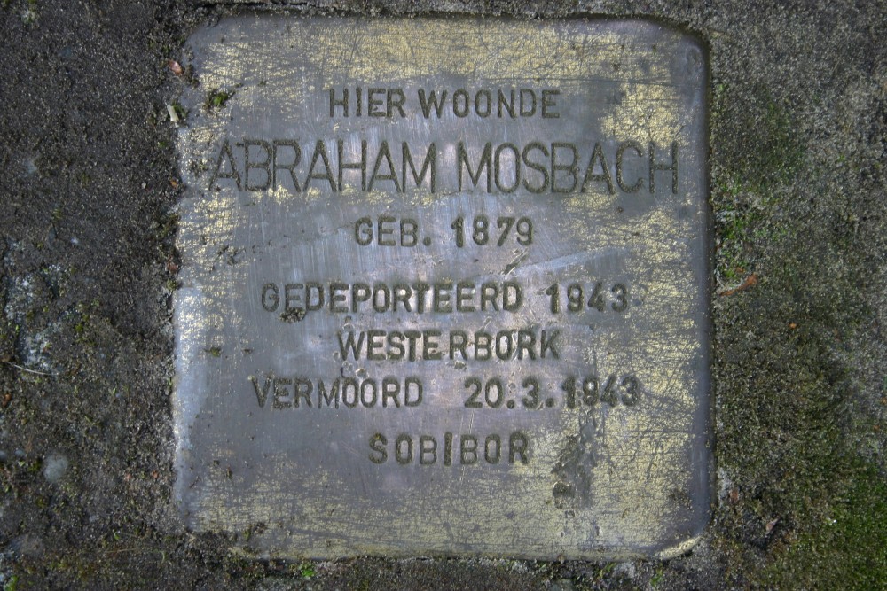 Stolperstein W.H. Bosgrastraat 88