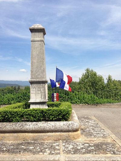 Oorlogsmonument Saint-Estève-Janson #1