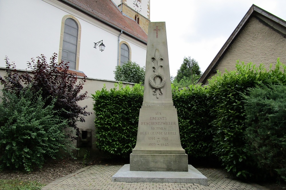 Oorlogsmonument Eschentzwiller #1