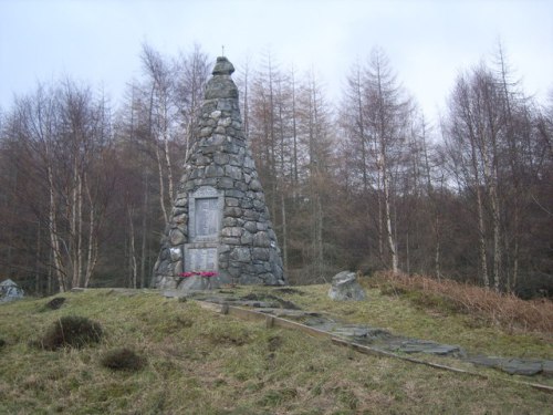 Oorlogsmonument Kinloch Rannoch #1