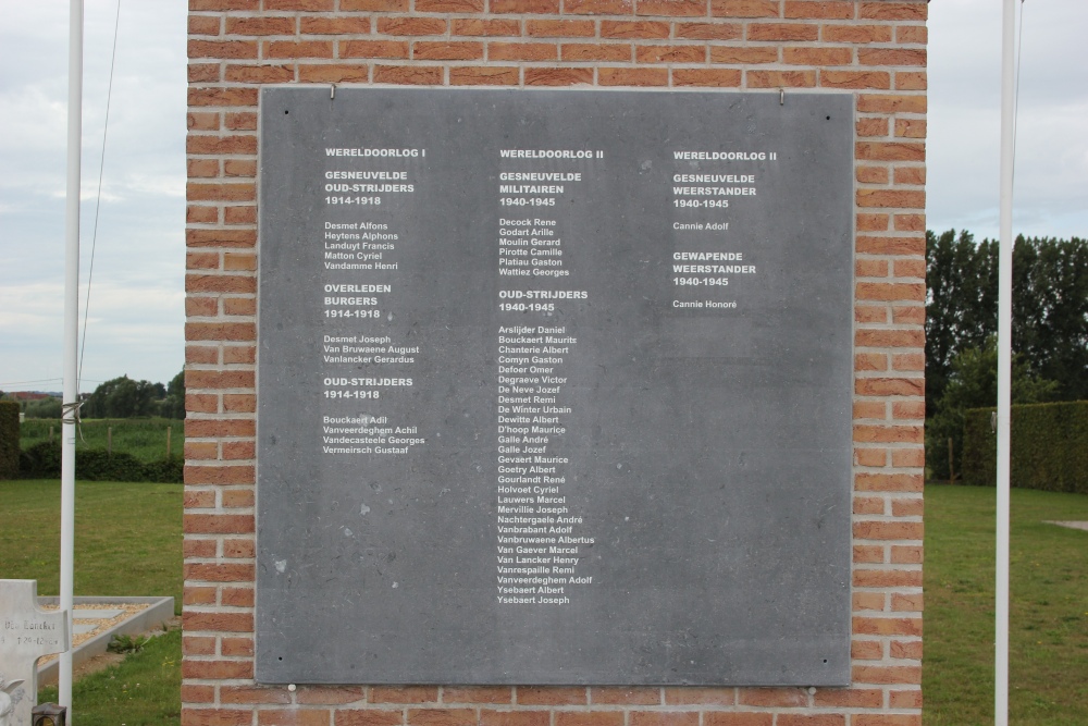 Oorlogsmonument Begraafplaats Markegem #2