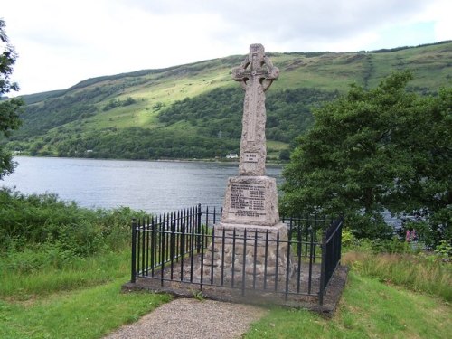 Oorlogsmonument Kilmorich Parochie