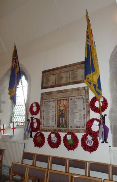 Oorlogsmonument All Saints Church Fawley #1