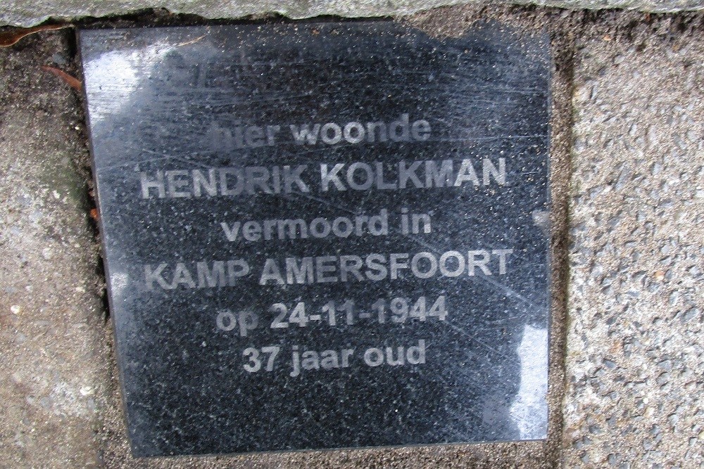 Memorial Stone Rubensstraat 59