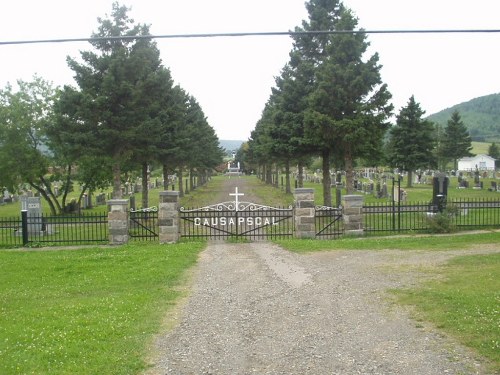 Commonwealth War Grave St. Jacques de Causapscal Cemetery