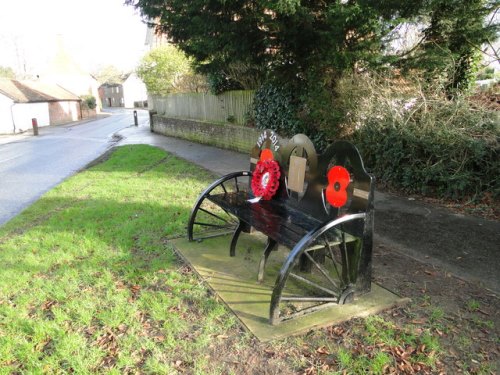 Remembrance Bench World War I North Elmham #1