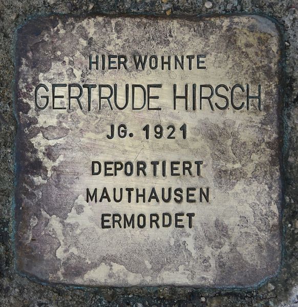 Stumbling Stones Haggenmüllergasse 25