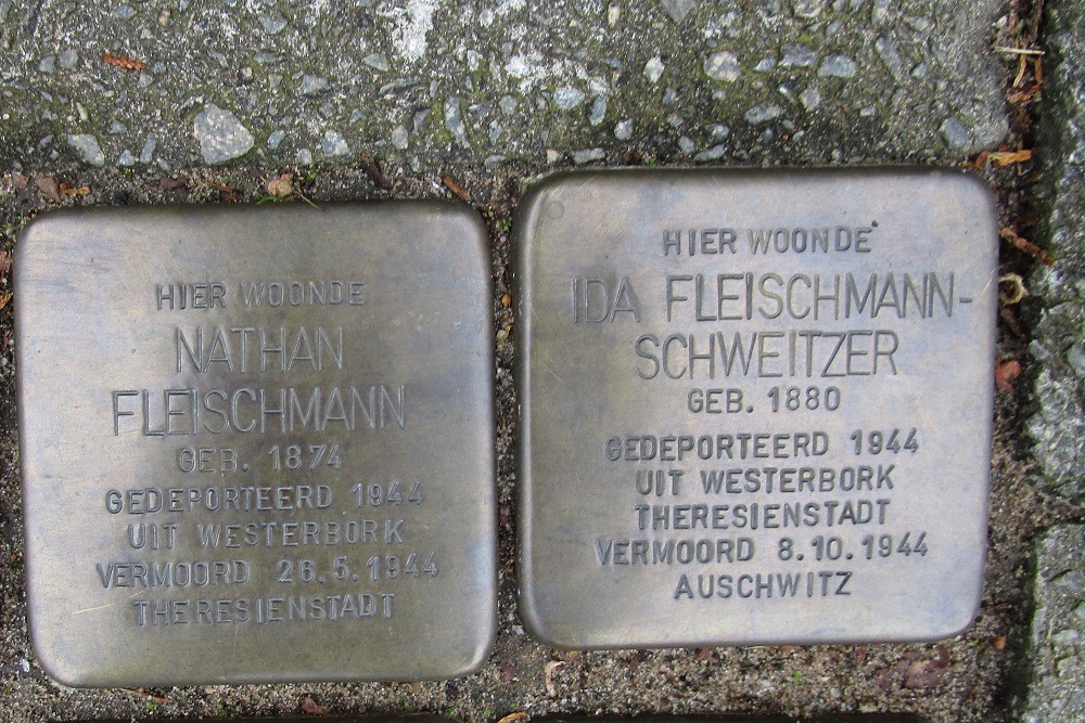 Stolpersteine Händelstraat 48 #3