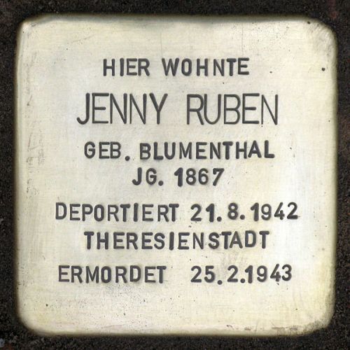 Stolperstein Stallschreiberstraße 12