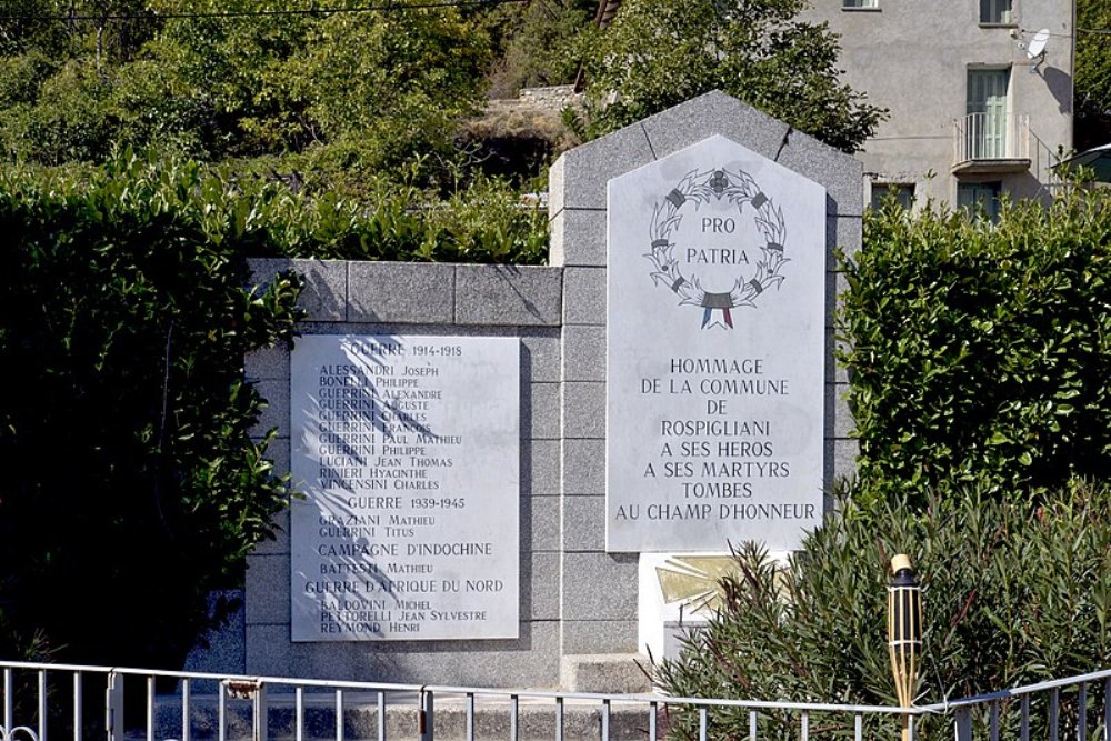 War Memorial Rospigliani #1