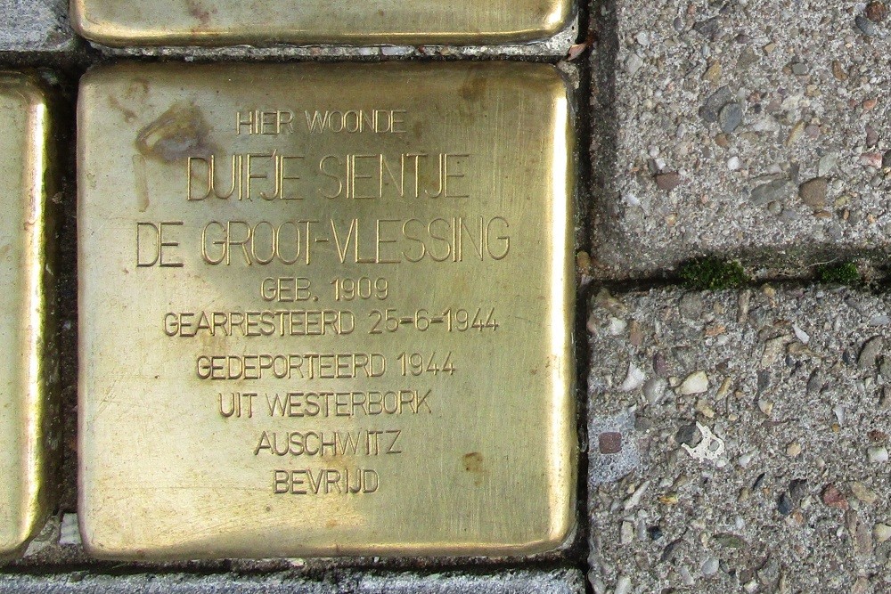 Stolpersteine Cornelis van der Lijnstraat 8 #4