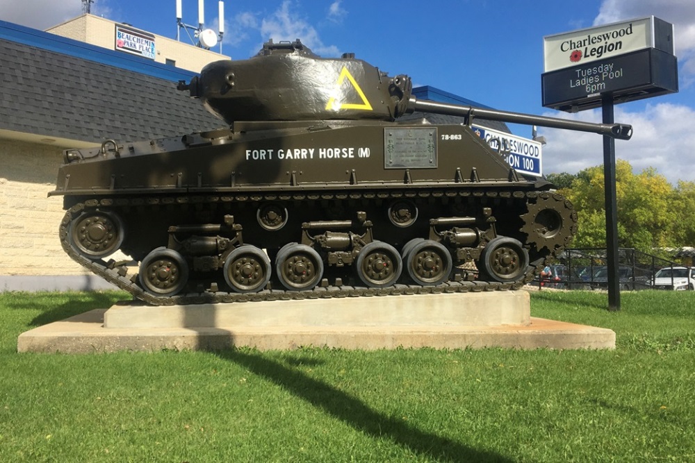 Sherman Tank Charleswood Legion