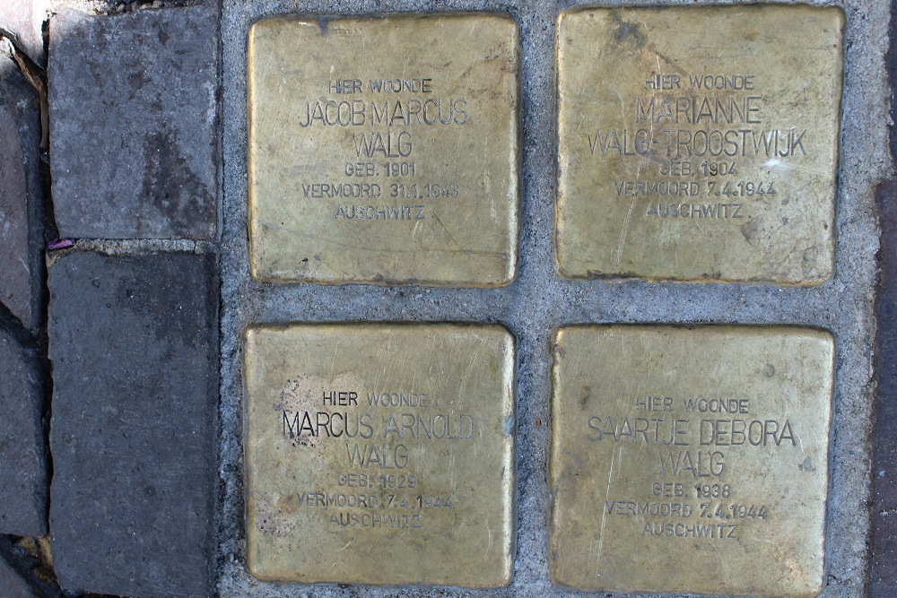 Stolpersteine Voorstraat t.o 11 (voorheen 26)