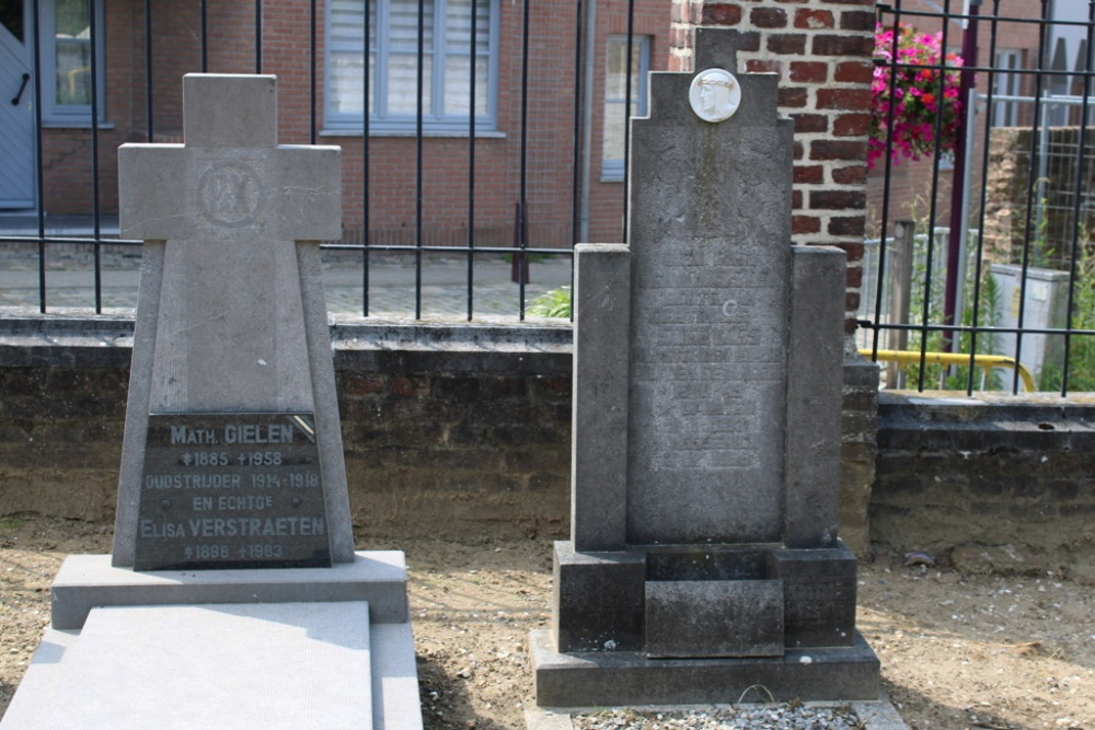 Belgian Graves Veterans Kessenich Churchyard #3
