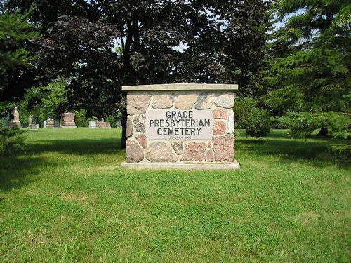 Commonwealth War Grave Millbrook Grace Presbyterian Cemetery