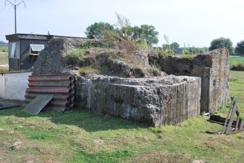 Remains British Bunker Wittenhuisstraat #1