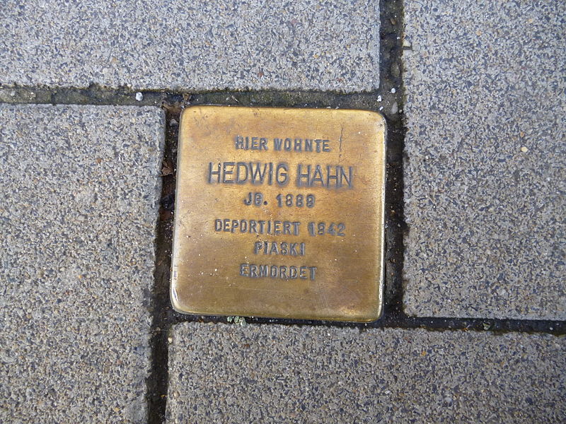 Stolperstein Weigerbergraben 7