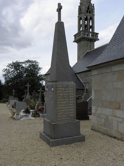 Oorlogsmonument Saint-Coulitz #1