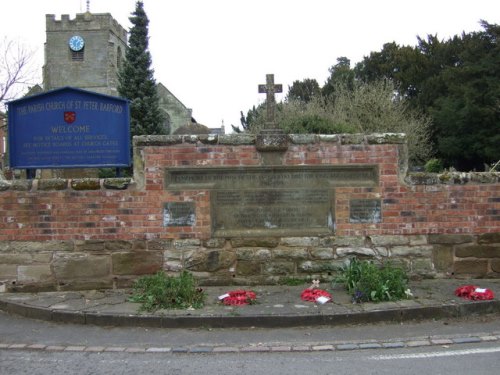 Oorlogsmonument Barford #1