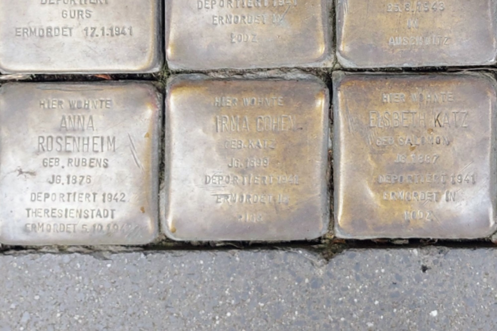 Stolpersteine Engerserstraße. 6 #5
