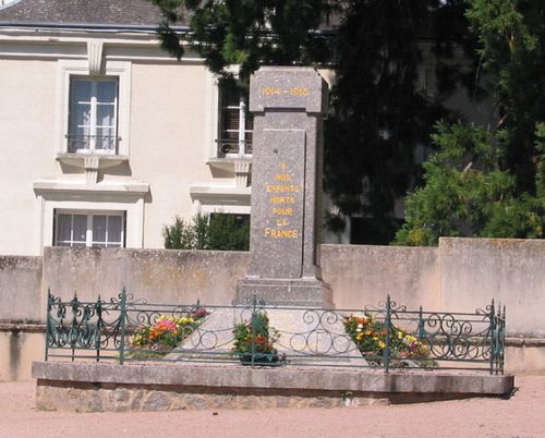 Oorlogsmonument Jaligny-sur-Besbre #1