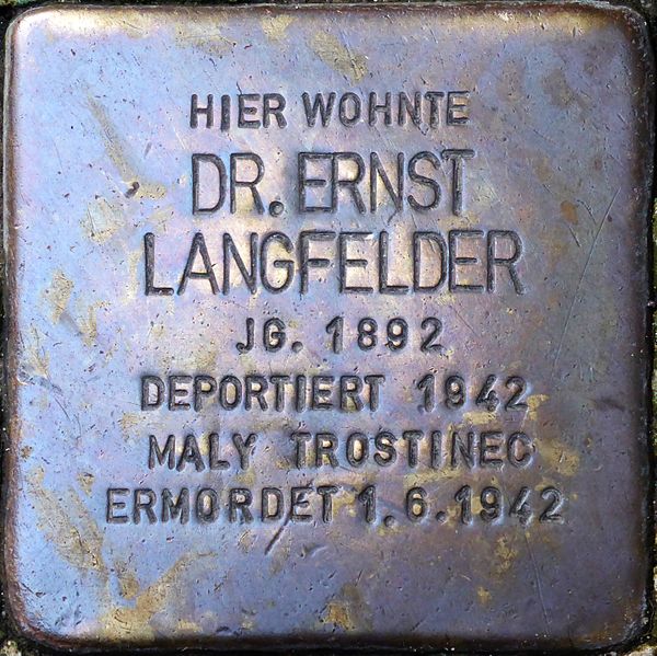 Stolperstein Pfeifergasse 4 #1