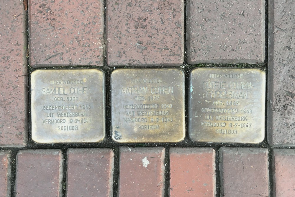 Stolpersteine Leeuwenstraat 36