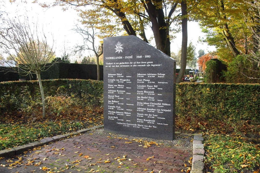 Memorial Fallen Soldiers Dutch East Indies #1