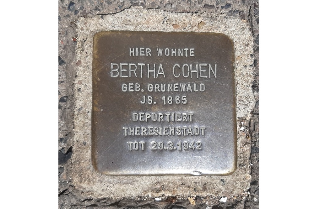 Stolperstein Dampfschiffstraße 6