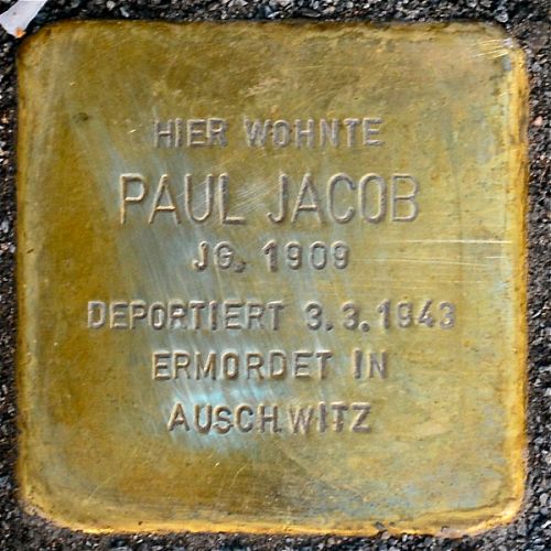 Stolpersteine Bernhard-Lichtenberg-Strae 2 #2