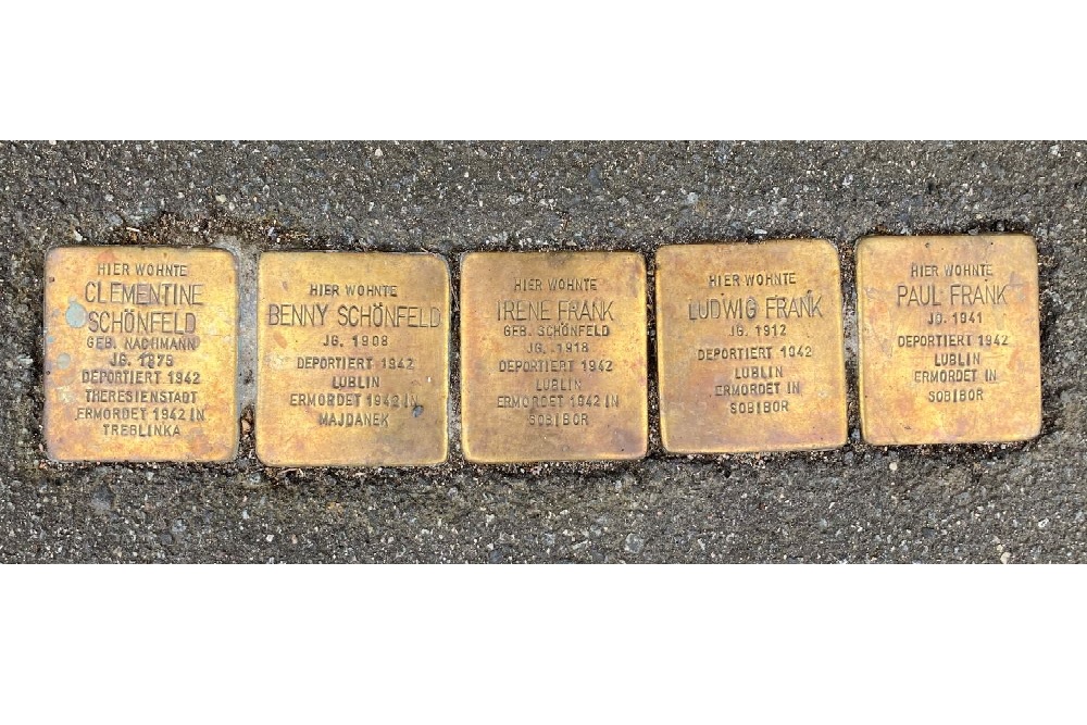 Stolpersteine Geisbergweg 2 #1