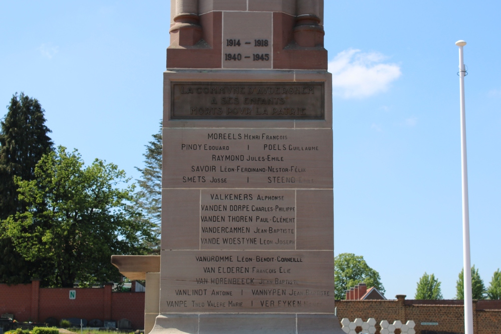 Oorlogsmonument Begraafplaats Oudergem	 #4