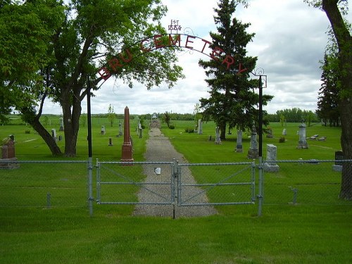 Oorlogsgraf van het Gemenebest Bru Frikirk Ju Lutheran Church Cemetery