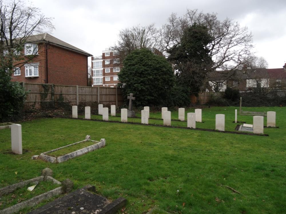 Commonwealth War Graves Wembley Old Burial Ground