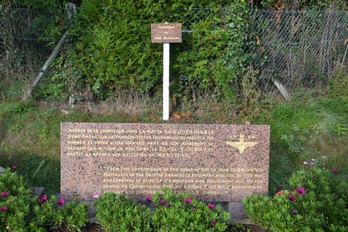 9th Battalion memorial stele #1