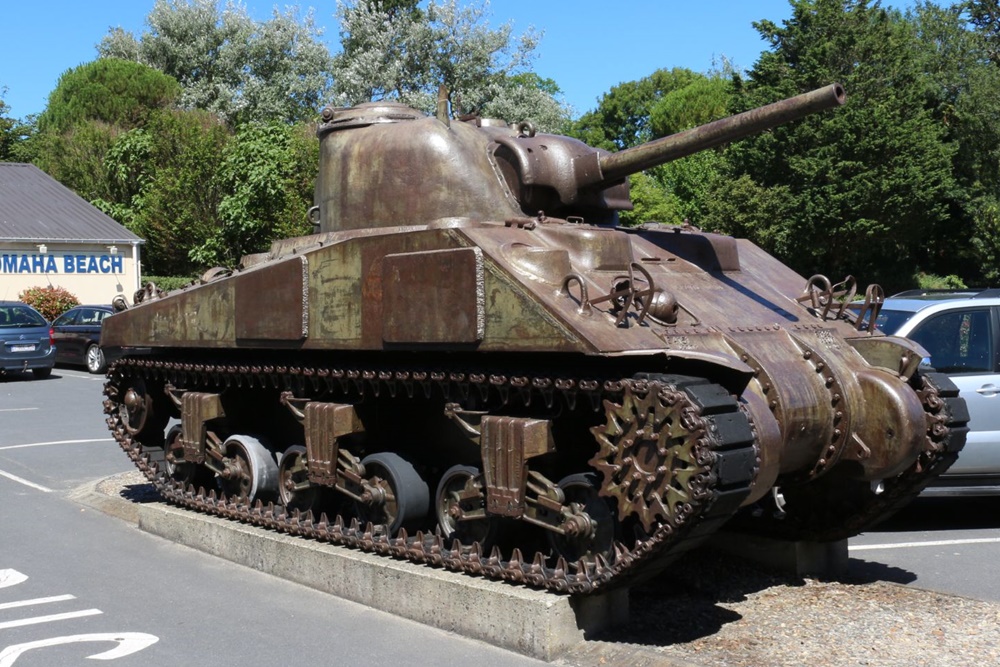 M4A4 Sherman Tank Saint-Laurent-sur-Mer #1