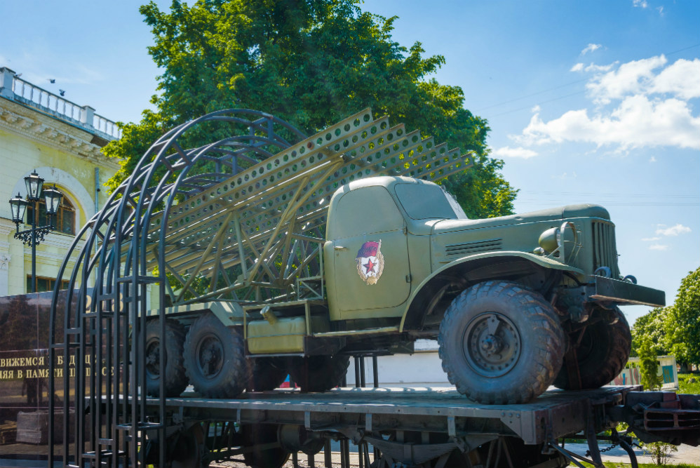 Militaire Tentoonstelling Treinstation Oryol #3