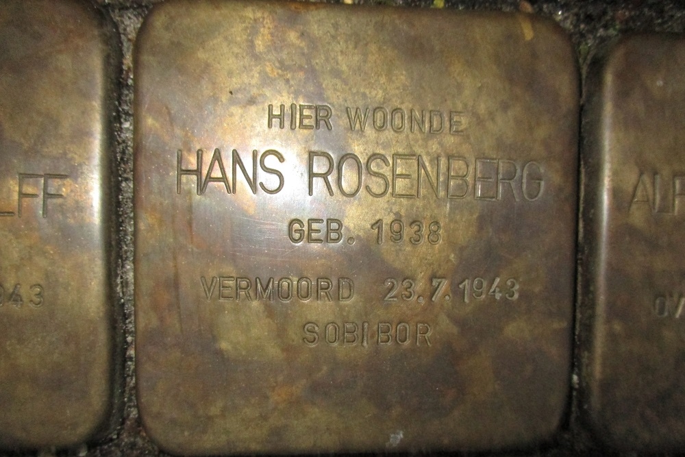 Stolpersteine Kanaalweg 136 #3