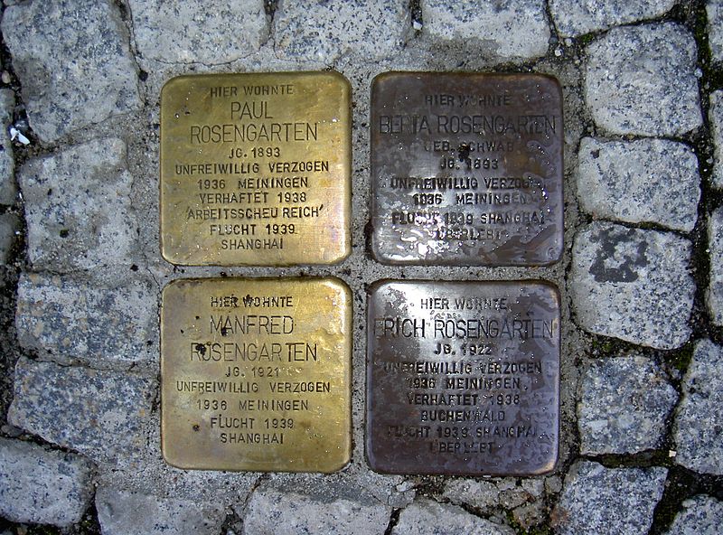 Stolpersteine Bahnhofstrae 7 #1