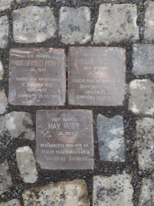 Stolpersteine Knigstrae 35 #1